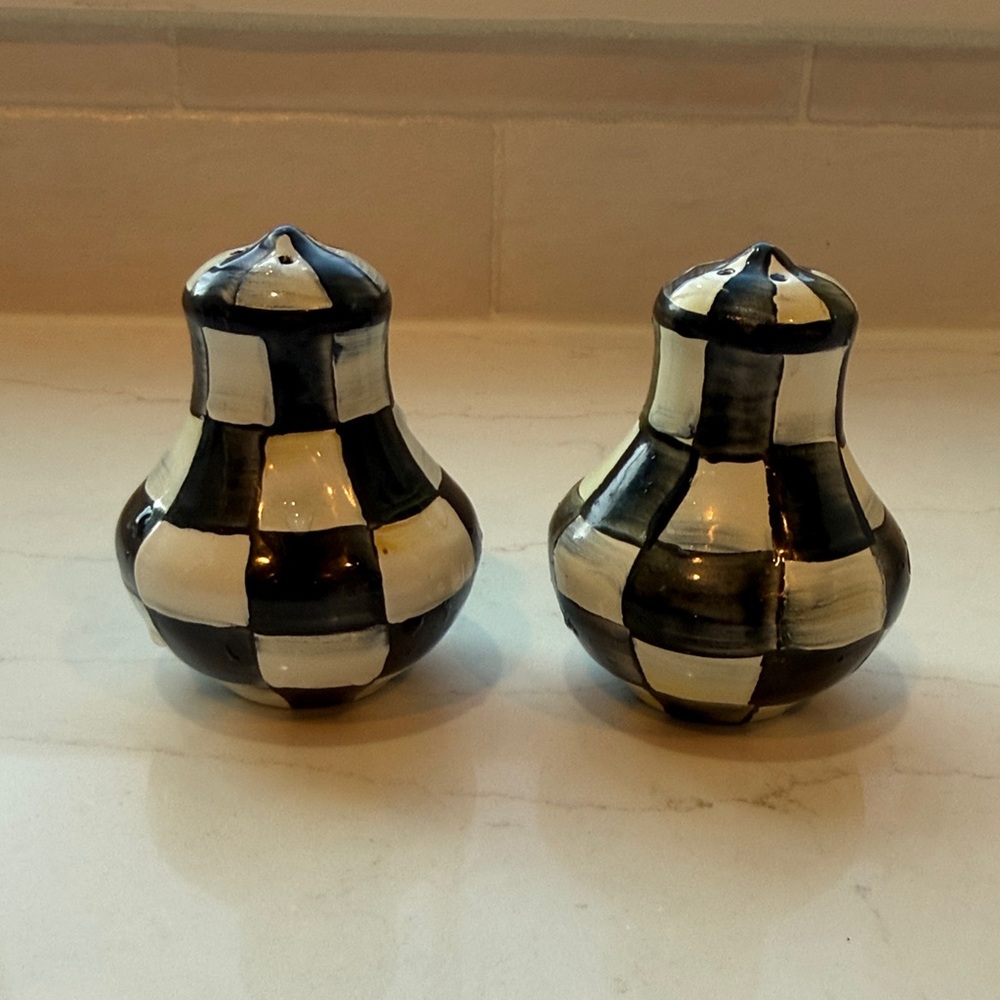 McKenzie Childs Salt & Pepper Shakers